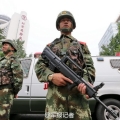 北京武警实装实弹巡逻防控