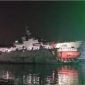 中国海警力量大增！3千吨南海维权海警船下水 ...